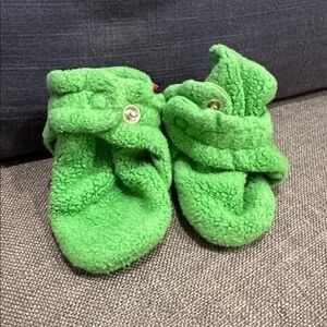 Zutano Fleece Baby Booties, 3m